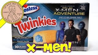 Twinkies XMen Blue Raspberry eXtreme Creme Limited Edition Box [upl. by Goetz]