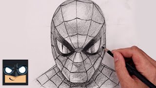 How To Draw Spider Man  Sketch Tutorial [upl. by Yhtomit]