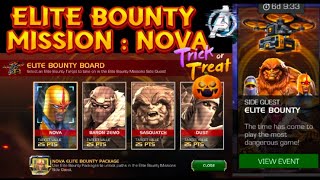 MCOC  ELITE BOUNTY  NOVA 😲‼️ Marvel Contest of Champion [upl. by Arahsat]