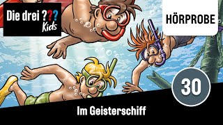 Die drei  Kids  Folge 30 Im Geisterschiff  Hörprobe zum Hörspiel [upl. by Desi324]