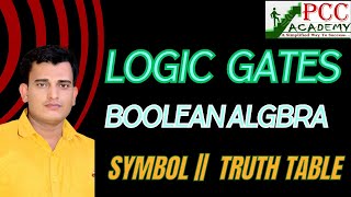 Logic Gates  Boolean Algebra  Types of Logic Gates  AND OR NOT NOR NAND [upl. by Clapp]