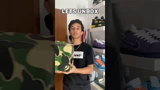 Unboxing 11 Bapesta 👀 shorts shoes review rep [upl. by Yorle]