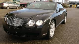 Bentley Continental GTC 2008 For Sale VemuCarClassics  BN22082 [upl. by Nimar61]