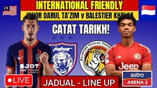 JOHOR DT vs BALESTIER KHALSA  LIVE JDT  JDT LIVE  LIVE JDT [upl. by Lleda]