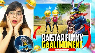 Raistar Gaali Funny Moment 😂  Garena Free Fire  Bindass Laila RaiStar [upl. by Yedok]