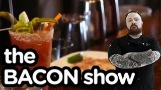 Bacon Bloody Marys With BaconFlavored Popcorn [upl. by Yenrab]