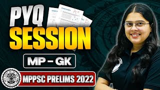 MPPSC 2023  MP GK PYQs Session  MPPSC Prelims 2022  MP Exams  MP Exams Wallah [upl. by Yahc]