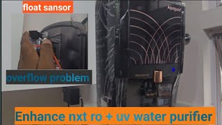 Aquaguard Enhance nxt ro  uf water purifier  float sansor problem  watch care fully b4 install [upl. by Elephus]