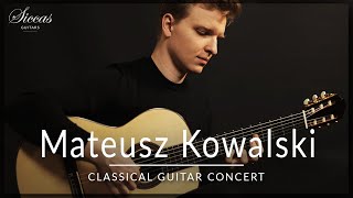 Mateusz Kowalski  Online Guitar Concert  Chopin Giuliani Bobrowicz Sokolowski amp Szczepanowski [upl. by Hassadah]