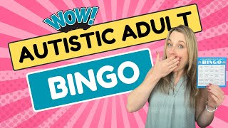 Late Diagnosed Autistic Adult BINGO  25 Common Autistic Experiences [upl. by Basir]