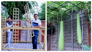 Step by step guide  How to make a garden trellis [upl. by Darrill575]