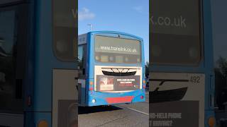 Translink Ulsterbus Route 64  Wright Solar 492  Enniskillen Bus Station  10142024 [upl. by Packton]