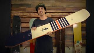 Arbor Westmark Rocker Snowboard Mens 2018 Review [upl. by Yentnuoc]