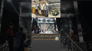 BKC underground metro station [upl. by Ainitsirhc]