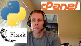 Python  Flask App using cPanel basic quothello worldquot page [upl. by Annaxor974]