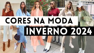 🔴10 CORES NA MODA OUTONO INVERNO 2024 [upl. by Camila]