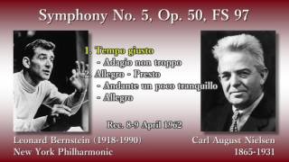 Nielsen Symphony No 5 Bernstein amp NYP 1962 ニールセン 交響曲第5番 バーンスタイン [upl. by Gaspard]