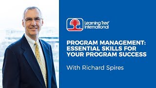 Program Management Essential Skills for Your Program Success [upl. by Ellehs429]