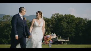 Bridget and Emanuels Breathtaking Wedding Teaser Film from Chittenden Vermont [upl. by Kushner]