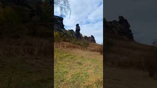 Teufelsmauer Königsstein Thale Harz mauer teufel harz thalesachsenanhalt [upl. by Eus]