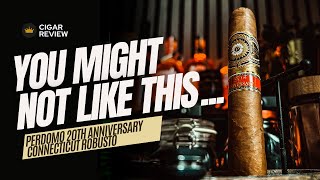 Perdomo 20th Anniversary Connecticut Robusto  Cigar Review [upl. by Doreg]