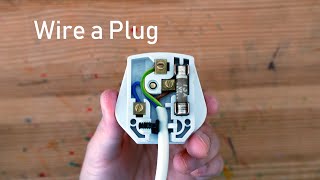 How To Wire A 3 Pin Plug  Physics [upl. by Yetak]