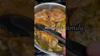 Stuffed Pork Chops keto ketodiet atkinsdiet lowcarb lowcarbdiet lowcarbfood lowcarbmealideas [upl. by Compte369]