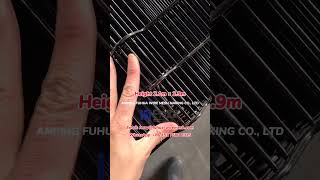 FHZZ® High Security 358 Mesh Fencing Providing Anticlimb and Anticut Features [upl. by Mencher277]