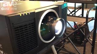 DSE 2018 Vivitek Showcases DU9800Z 18000Lumen DLP Projector [upl. by Clercq677]