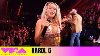 Karol G  quotSi Antes Te Hubiera Conocidoquot  2024 VMAs [upl. by Glimp432]