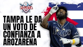 Tampa le da un voto de confianza a Randy Arozarena [upl. by Uund]