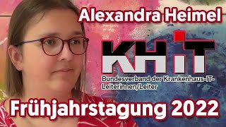 Interview Alexandra Heimel Beisitzerin KHIT Psychiatrisches Zentrum Nordbaden [upl. by Halley]