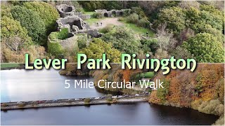 Lever Country Park Rivington Bolton 5 Mile Circular Walk [upl. by Mable]