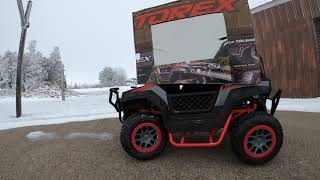 INSANE HUFFY TOREX 2021 UTV ADD ON TOPPER HANDMADE [upl. by Narton]