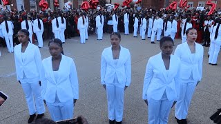 Howard University Delta Sigma Theta Sorority Inc Alpha Chapter Probate  Spring 24 [upl. by Cardwell]