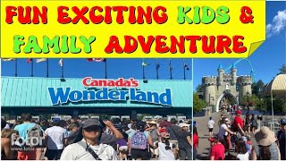 Canada’s Wonderland Kids and Family Adventure Park [upl. by Eeliab605]