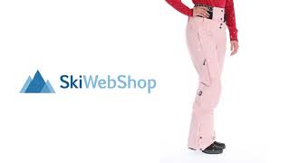 Picture Exa ski pants women pink [upl. by Einittirb]