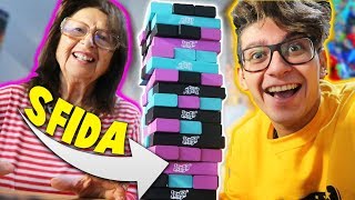 SFIDA A JENGA CON MIA NONNA  CHE RISATE [upl. by Manning]