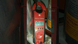 Capacitor Bank load check by clamp meter capacitor panelwiring [upl. by Riccardo]