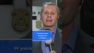 PF prende suspeitos de participação em fraude contra a previdência  SBT Brasil 110924 [upl. by Iolande]