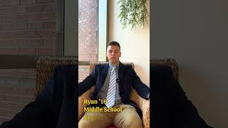 Tilton Alum Ryan ’16  Middle School English Teacher [upl. by Patience]