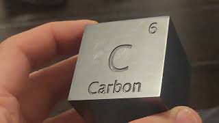 Carbon and rhenium cubes [upl. by Nosloc702]