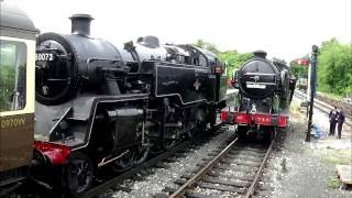 Epping Ongar Railway Summer Steam Gala Friday 10th June 2016 [upl. by Gehlbach]