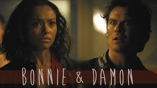 ● Bonnie amp Damon  quotfight through this I know you canquot 8x03 ● [upl. by Yeslah]