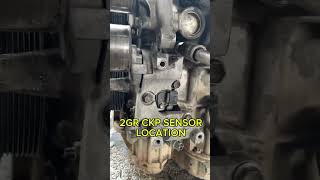 2GR Crankshaft sensor location [upl. by Herold654]