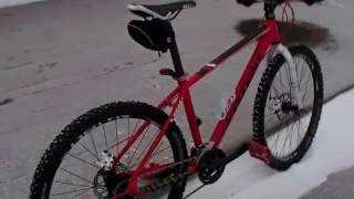 Schwalbe Ice Sparker  Top Gun  Cannondale Trail 7  ЗИМА [upl. by Borras]