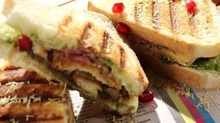 Samosa Sandwich  Sanjeev Kapoor Khazana [upl. by Shabbir]