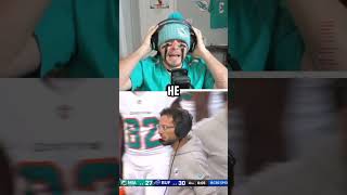 Angry Dolphins Fan Reacts To Bills 61Yard Field Goal nfl nfltrending nflviral trending bills [upl. by Morissa]