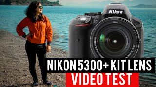 nikon d5300 with kit lens  zhiyun crane 2 video test hd 60fps [upl. by Margret253]