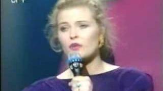 Halla Margrét  Hægt og hljótt 1987 Live at Eurovision Song Contest [upl. by Abihsat]